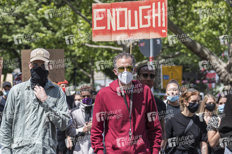 Gedenk-Demonstration zum Mord an George Floyd