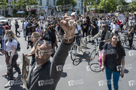 Gedenk-Demonstration zum Mord an George Floyd