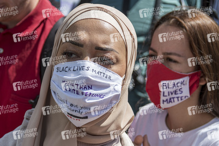 Gedenk-Demonstration zum Mord an George Floyd