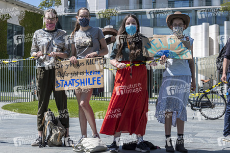 Protest gegen eine Abwrackprämie in Berlin