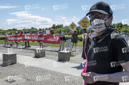 Protest gegen eine Abwrackprämie in Berlin