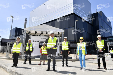 Inbetriebnahme des neuen gasgefeuerten Heizkraftwerks von Vattenfall in Berlin