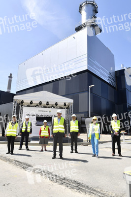 Inbetriebnahme des neuen gasgefeuerten Heizkraftwerks von Vattenfall in Berlin
