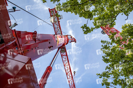 Symbolfoto Kran-Abbau