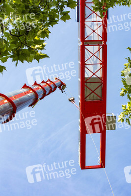 Symbolfoto Kran-Abbau