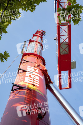 Symbolfoto Kran-Abbau