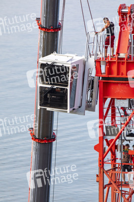 Symbolfoto Kran-Abbau