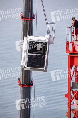 Symbolfoto Kran-Abbau