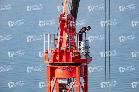 Symbolfoto Kran-Abbau