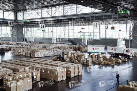 Besuch im Landeslager für Schutzausrüstung in Düsseldorf