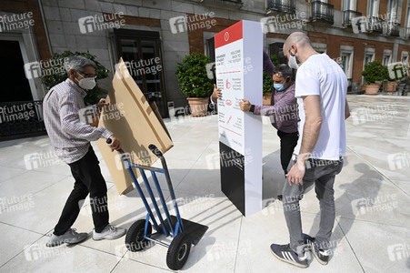 Wiedereröffnung der Museen in Madrid