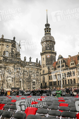 Demonstration 'Ohne uns ist Stille' in Dresden
