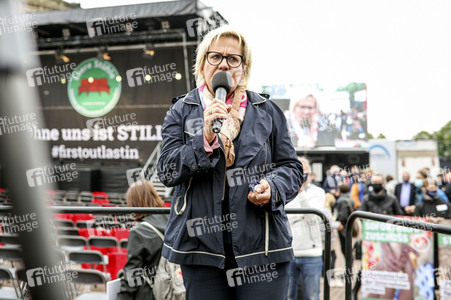 Demonstration 'Ohne uns ist Stille' in Dresden