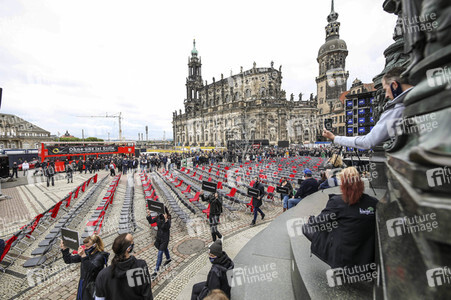 Demonstration 'Ohne uns ist Stille' in Dresden