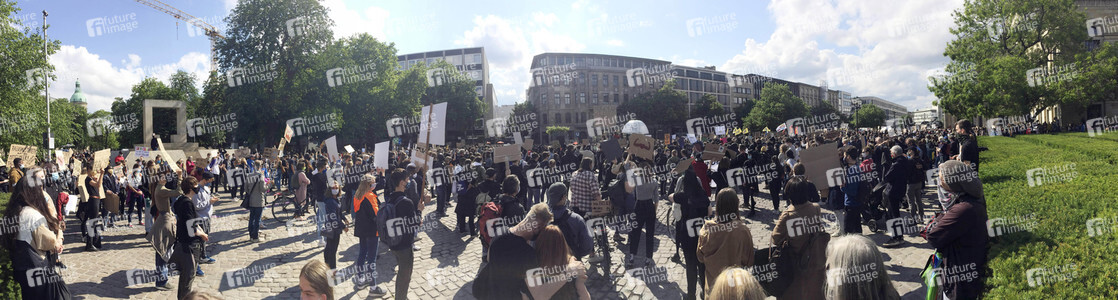 Demonstration 'Black Lives Matter' in Hannover