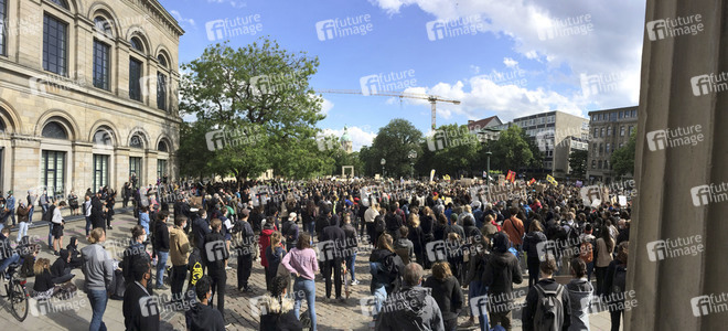 Demonstration 'Black Lives Matter' in Hannover