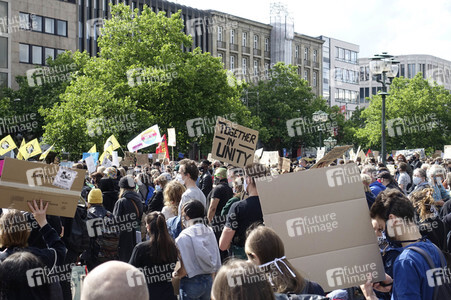 Demonstration 'Black Lives Matter' in Hannover