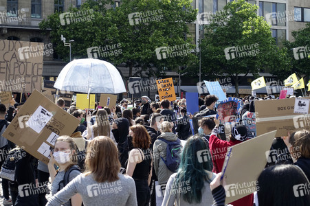 Demonstration 'Black Lives Matter' in Hannover