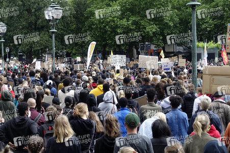 Demonstration 'Black Lives Matter' in Hannover
