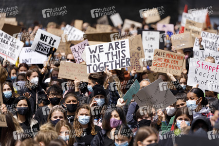 Demonstration 'Black Lives Matter' in Köln