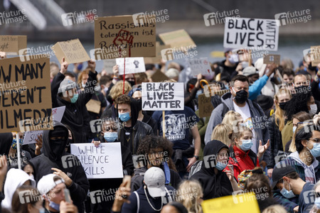 Demonstration 'Black Lives Matter' in Köln