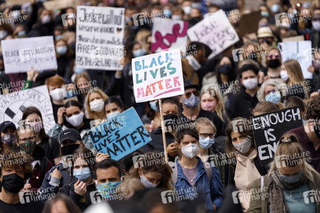 Demonstration 'Black Lives Matter' in Köln