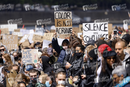 Demonstration 'Black Lives Matter' in Köln