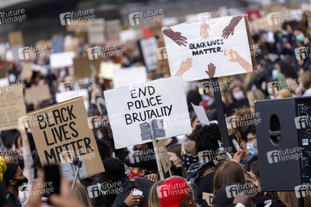 Demonstration 'Black Lives Matter' in Köln