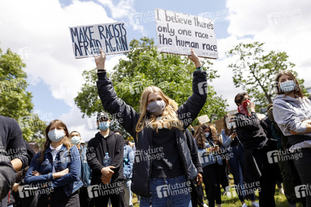 Demonstration 'Black Lives Matter' in Köln