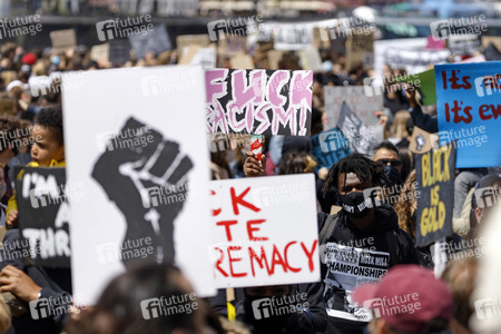 Demonstration 'Black Lives Matter' in Köln