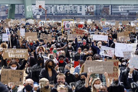 Demonstration 'Black Lives Matter' in Köln