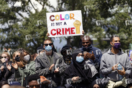 Demonstration 'Black Lives Matter' in Köln