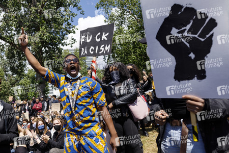 Demonstration 'Black Lives Matter' in Köln