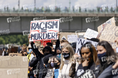 Demonstration 'Black Lives Matter' in Köln