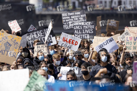 Demonstration 'Black Lives Matter' in Köln