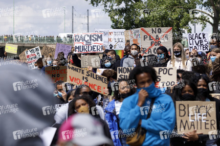 Demonstration 'Black Lives Matter' in Köln