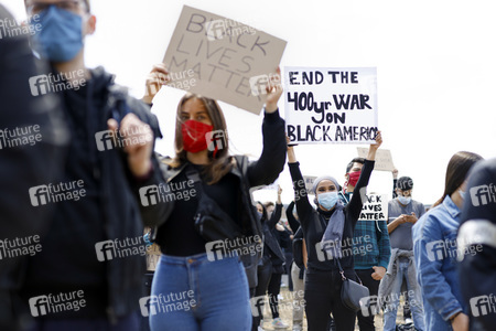 Demonstration 'Black Lives Matter' in Köln