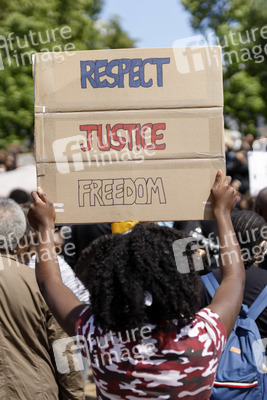 Demonstration 'Black Lives Matter' in Köln