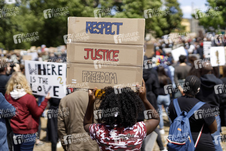Demonstration 'Black Lives Matter' in Köln