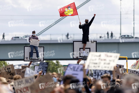 Demonstration 'Black Lives Matter' in Köln