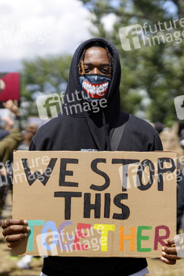 Demonstration 'Black Lives Matter' in Köln