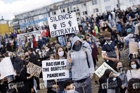 Demonstration 'Black Lives Matter' in Köln