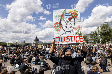 Demonstration 'Black Lives Matter' in Köln