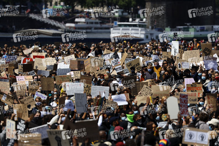 Demonstration 'Black Lives Matter' in Köln