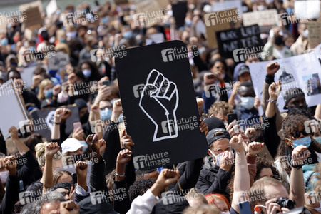 Demonstration 'Black Lives Matter' in Köln