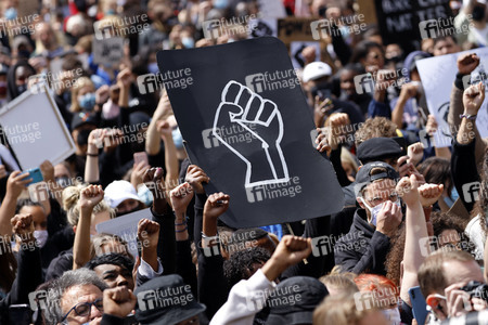 Demonstration 'Black Lives Matter' in Köln