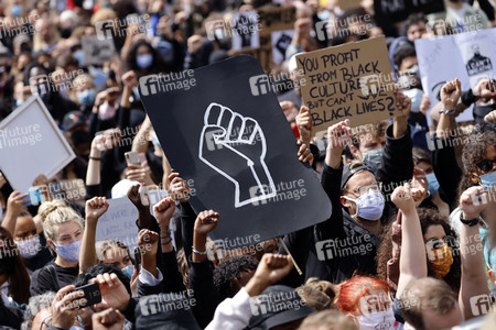 Demonstration 'Black Lives Matter' in Köln