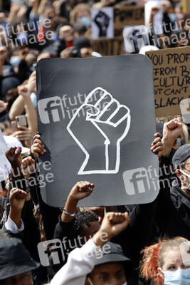 Demonstration 'Black Lives Matter' in Köln