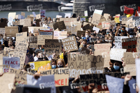 Demonstration 'Black Lives Matter' in Köln