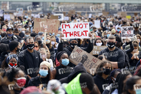 Demonstration 'Black Lives Matter' in Köln